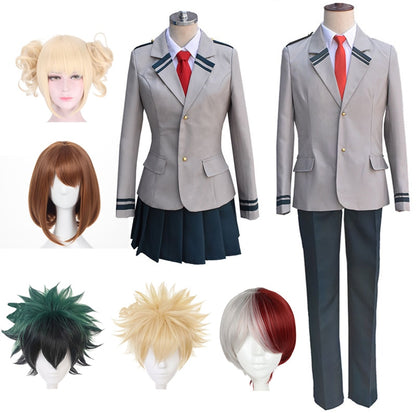 Anime My Hero Academia Midoriya Izuku Cosplay Costume High School Student Uniform Halloween Party Costume Not Include Shirt