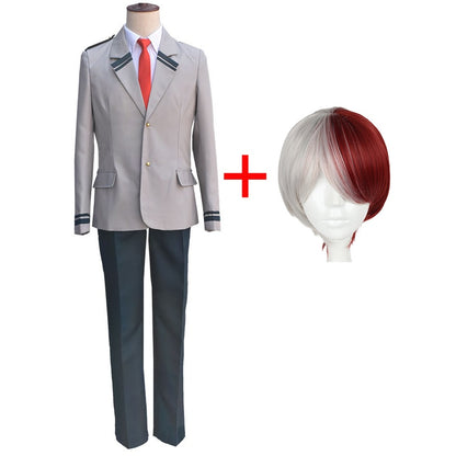 Anime My Hero Academia Midoriya Izuku Cosplay Costume High School Student Uniform Halloween Party Costume Not Include Shirt