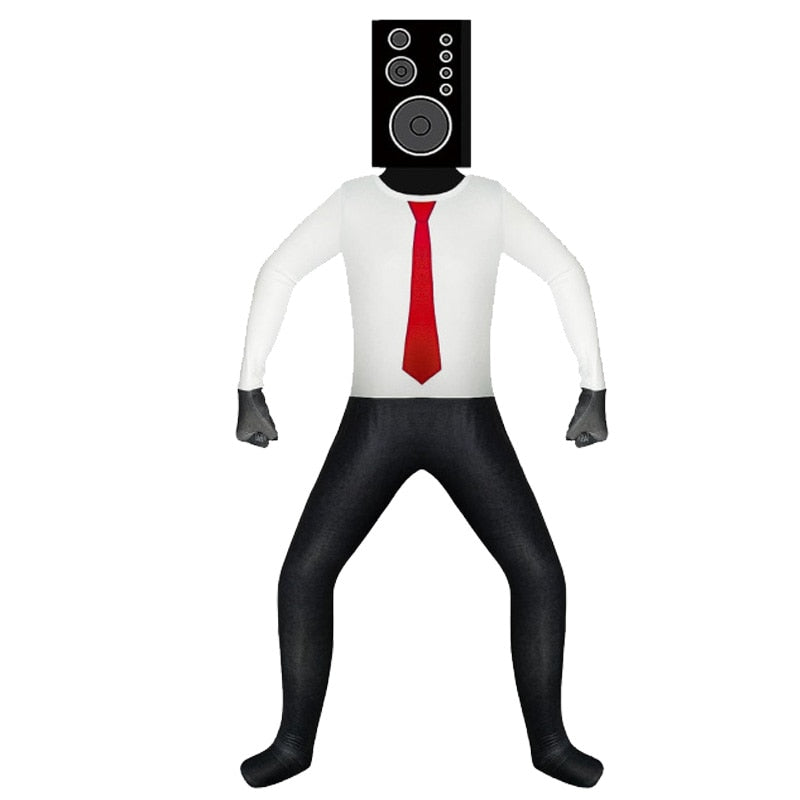 Anime Skibidi Toilet Cosplay Audio Man Camera Man Tv Man Costume Jump -  Dashiki Trend