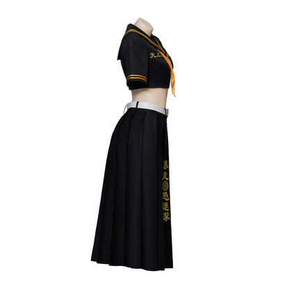 Anime Tokyo Revengers Cosplay Costume Women Dress JK Uniform Sailor Dress Halloween Girl School Uniform Cosplay Outfits