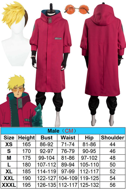 Anime Trigun Vash The Stampede Cosplay Men Costume Roleplay Fantasia Man Dress Party Clothes For Male Role Playing Fashion