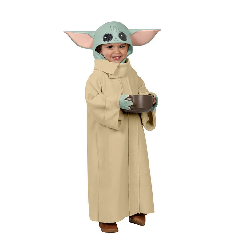 Cute Yoda-Baby Costume Carnival Birthday Party Christmas Year Kids Anime Cosplay Halloween