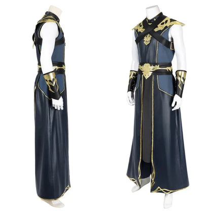 Baldur's Gate 3 The Dark Urge Cosplay Outfit Full Set with Robe and Boots for Comic Con