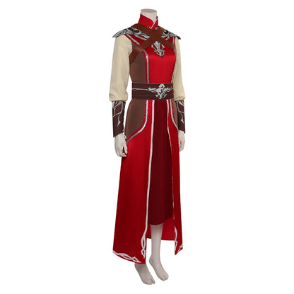 Baldurs Gate 3 Cosplay High Elf Warlock Costume Disguise Adult Women Dress Uniform Fantasia Outfits Halloween Carnival Suit