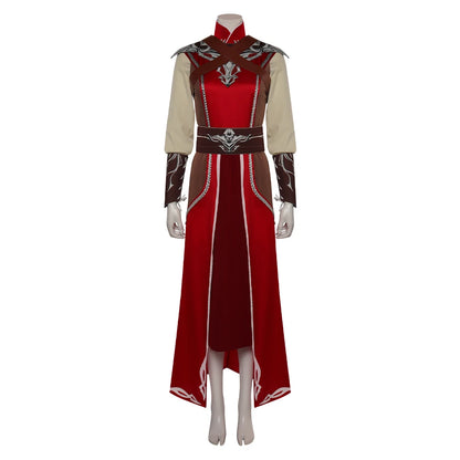 Baldurs Gate 3 Cosplay High Elf Warlock Costume Disguise Adult Women Dress Uniform Fantasia Outfits Halloween Carnival Suit