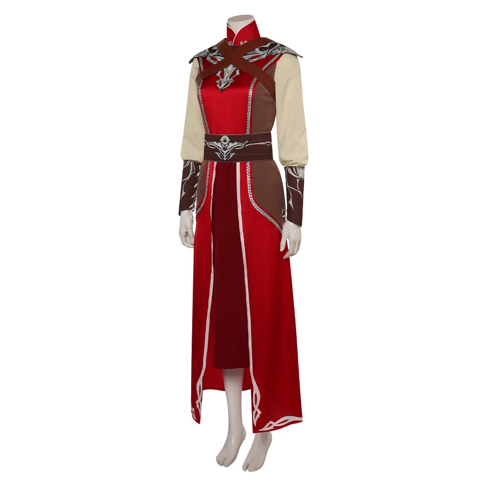 Baldurs Gate 3 Cosplay High Elf Warlock Costume Disguise Adult Women Dress Uniform Fantasia Outfits Halloween Carnival Suit