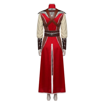 Baldurs Gate 3 Cosplay High Elf Warlock Costume Disguise Adult Women Dress Uniform Fantasia Outfits Halloween Carnival Suit