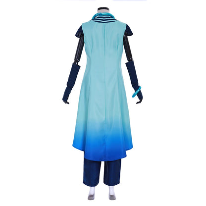 Beauregard Lionett Cosplay Critical Role Costume Women Blue Fancy Uniform Suit Halloween Carnival Party Battle Outfits Comic Con