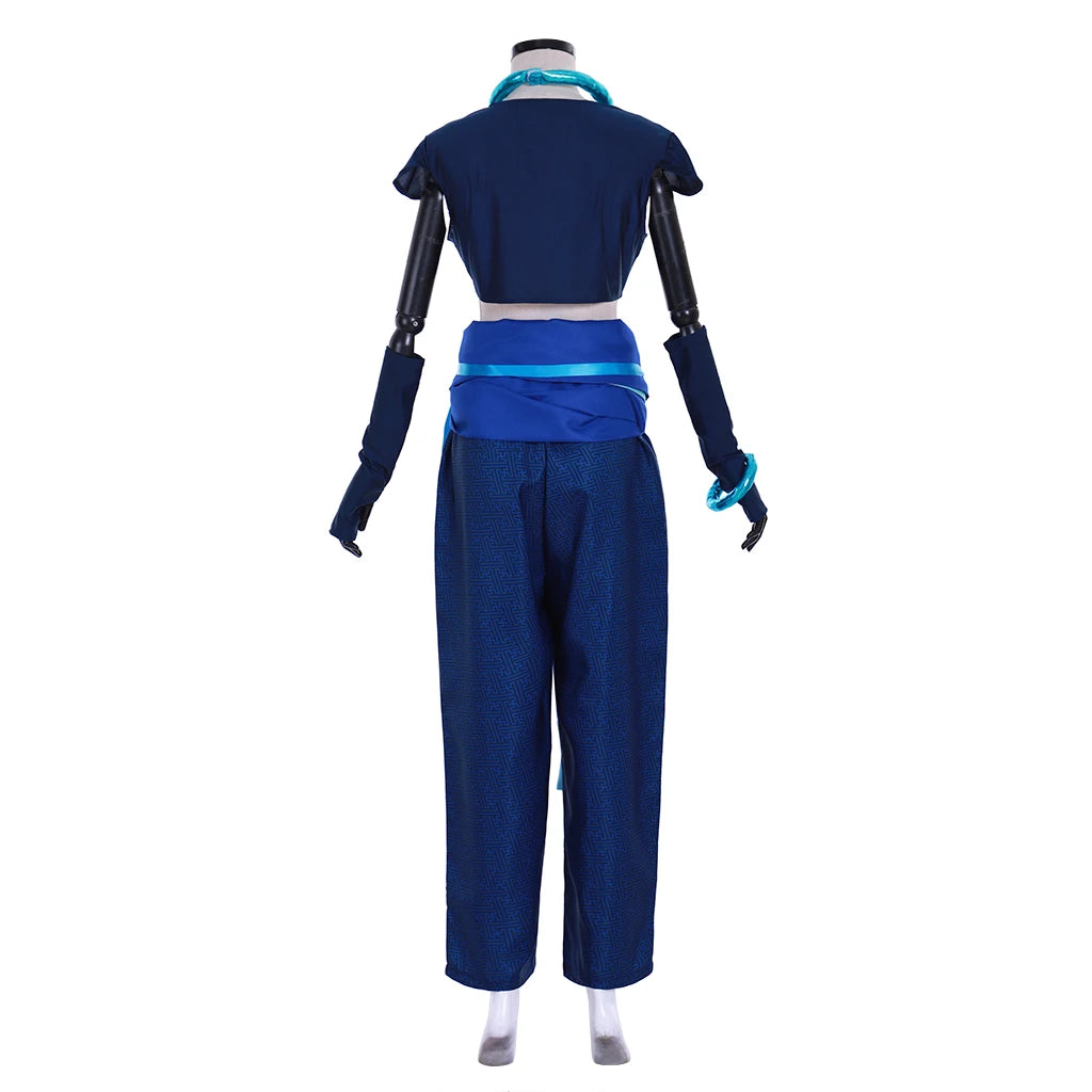 Beauregard Lionett Cosplay Critical Role Costume Women Blue Fancy Uniform Suit Halloween Carnival Party Battle Outfits Comic Con