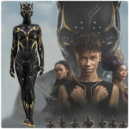 Black Panther Shuri Women Cosplay Jumpsuit Bodysuit Costume