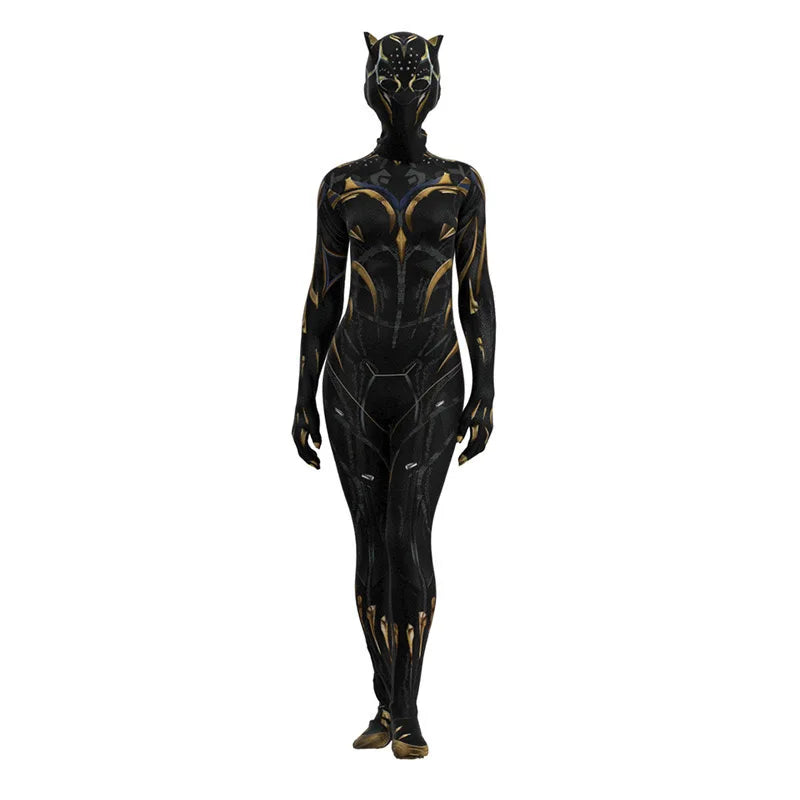 Black Panther Shuri Women Cosplay Jumpsuit Bodysuit Costume