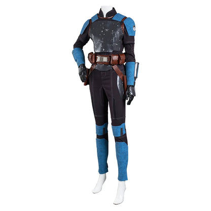 Bo Katan Kryze Cosplay Anime Costume Jumpsuit Vest Outfits Battle Suit Fantasia Women Girls Halloween Carnival Disguise Clothes