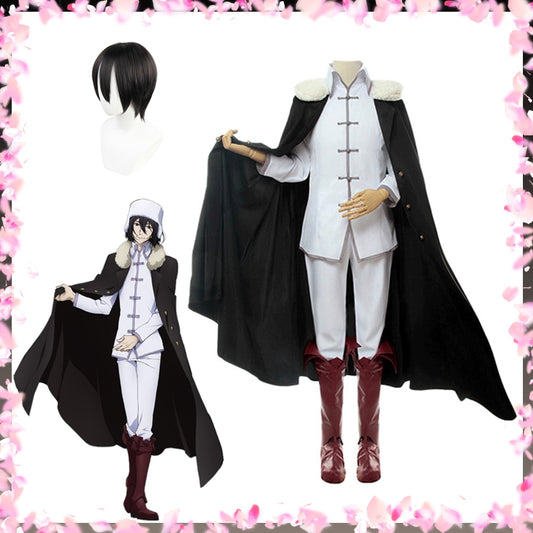 Bungo Stray Dogs Fyodor Dostoevsky Cosplay Halloween Costume Anime Clothes Disfraz Adulto Fantasias Deguisement Garcons Hombre