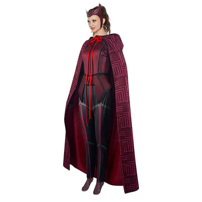 Scarlet Witch Cosplay Costume for Women Carnival Suit Mask Custom Made Halloween Costume High Quality