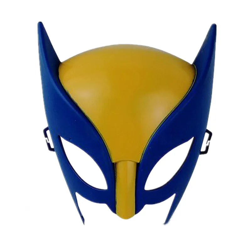 Wolverine Kids Costume Superhero Jumpsuit Mask Set Halloween Christmas New Year Cosplay Outfit