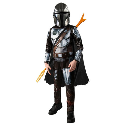 Children's Costume Galaxy Bounty Hunter The Mandalorian Cos Costume Holiday Party Performance Set Anime Cos