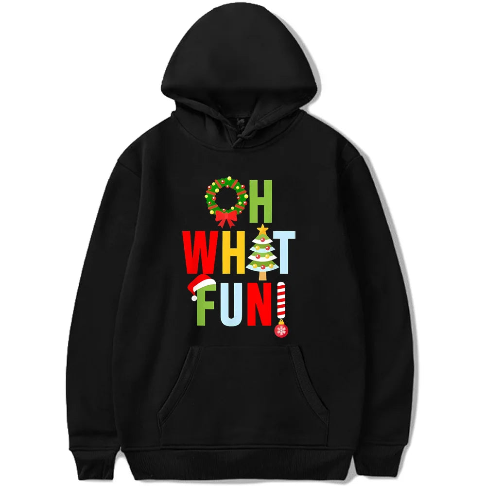 Christmas Hoodie Kawaii Funny Pattern Clothes for Teens Graphic Teen Tracksuits Anime Comfortable Harajuku Elegant