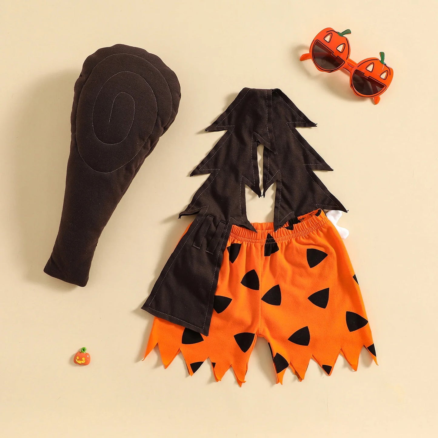 Halloween Kids Baby Boys Girls Costumes Cute Sleeveless Romper Shorts Clothes Set