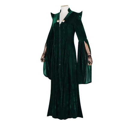 Cos Costume Minerva McGonagall Professor Cos Robe Costume Cosplay Halloween Performance Costume Anime Cosplay