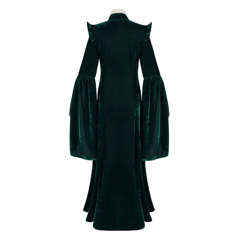 Cos Costume Minerva McGonagall Professor Cos Robe Costume Cosplay Halloween Performance Costume Anime Cosplay