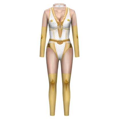 Cosplay Jumpsuit Sexy Girls Women Zentai Party Christmas Bodysuit Halloween The Boys Superhero Starlight January Annie Catsuit