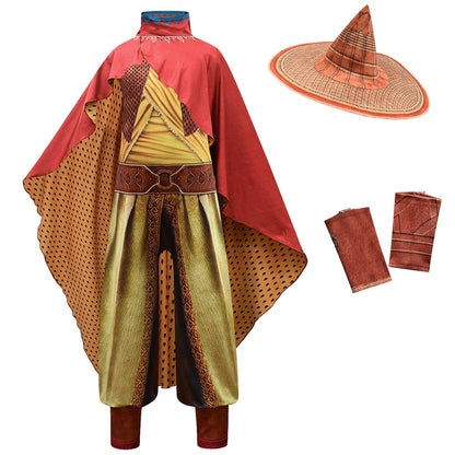 Cosplay Legend  Movie Raya and The Last Dragon Raya Girl Cosplay Costume Raya Set Children's Performance Costume