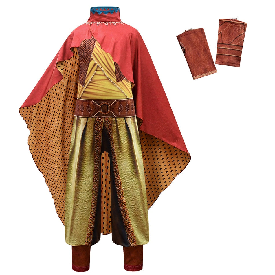 Cosplay Legend  Movie Raya and The Last Dragon Raya Girl Cosplay Costume Raya Set Children's Performance Costume