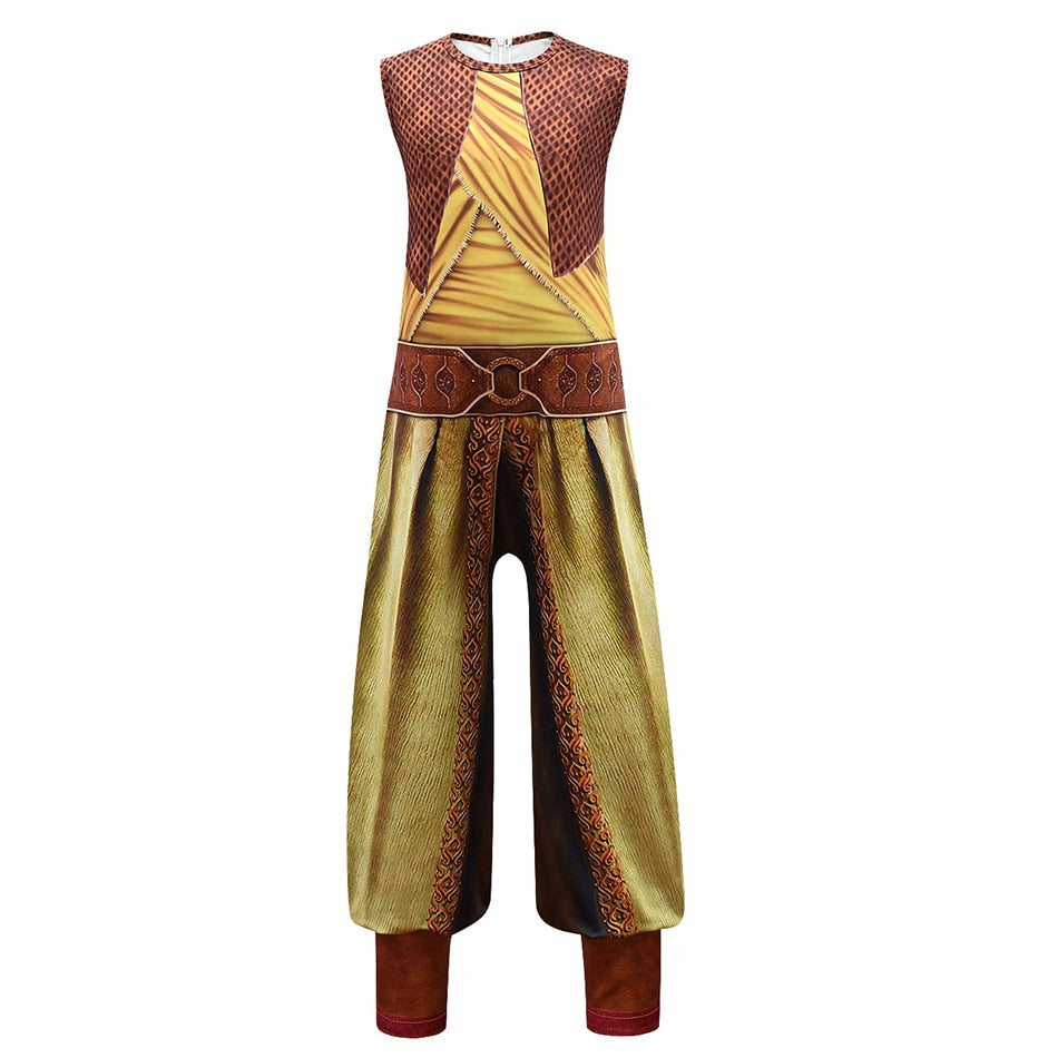 Cosplay Legend  Movie Raya and The Last Dragon Raya Girl Cosplay Costume Raya Set Children's Performance Costume