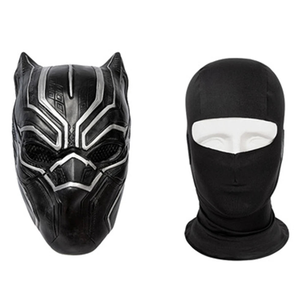 Cosplay War Costume T'Challa Cosplay Costume Outfit Jumpsuit Bodysuit Mask Halloween Costumes