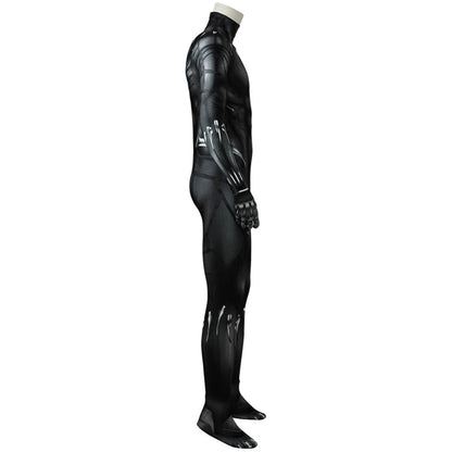 Cosplay War Costume T'Challa Cosplay Costume Outfit Jumpsuit Bodysuit Mask Halloween Costumes