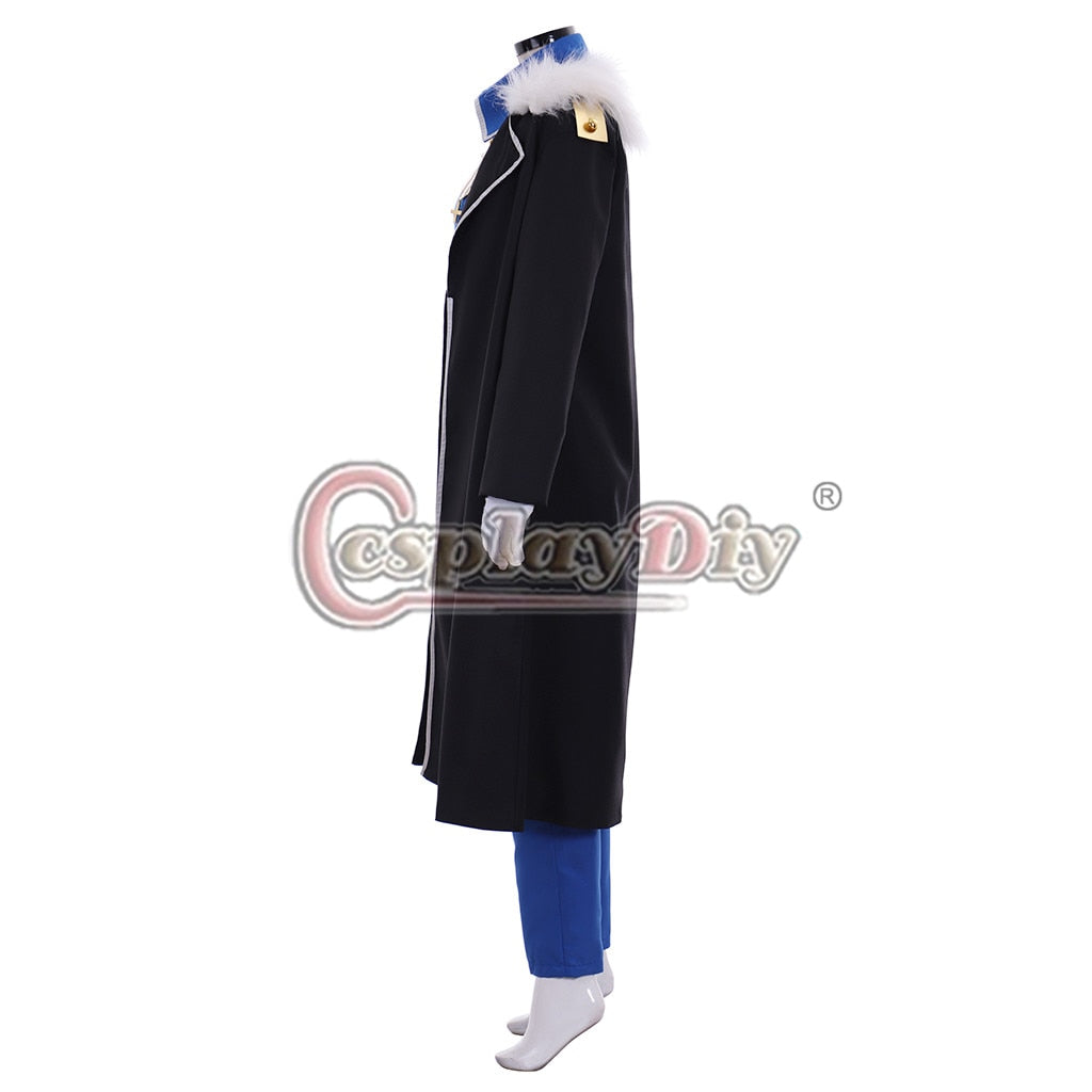 Anime Fullmetal Alchemist Oliva Mira Armstrong Cosplay Costume Adult Military Halloween Suit