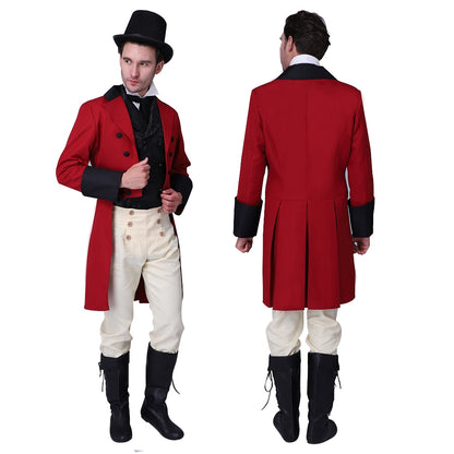 Cosplaydream Anthony Cosplay Men's Victorian Regency Outfit Victorian Gentlemen Suit Colonial Suit Cosplay Costume