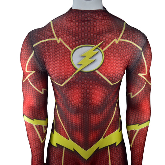 DC The Flash Halloween Adult Kids The Flash Cosplay Costumes，Movie Carnival Party Halloween Cosplay Costumes