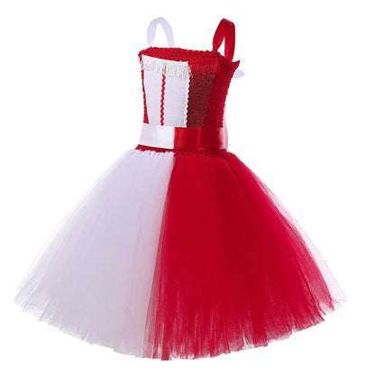 Demon Angel Costume for Girls Carnival Party Tutu Princess Dress Vestido Halloween Costume for Kids Cosplay Dresses with Wings