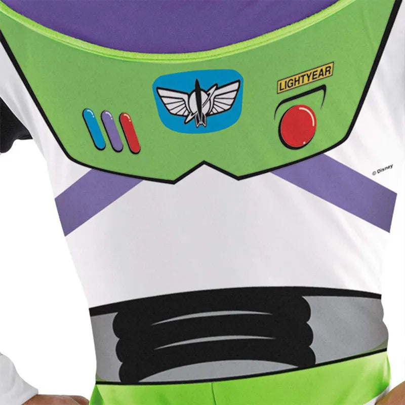 Anime Toy Story Buzz Lightyear Cosplay Costume Bodysuit Wing Suit Halloween Party Jumpsuits Costumes for Men Women