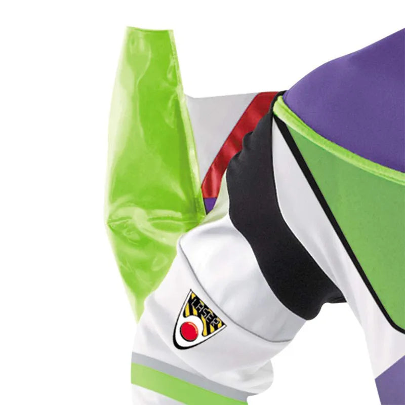 Anime Toy Story Buzz Lightyear Cosplay Costume Bodysuit Wing Suit Halloween Party Jumpsuits Costumes for Men Women