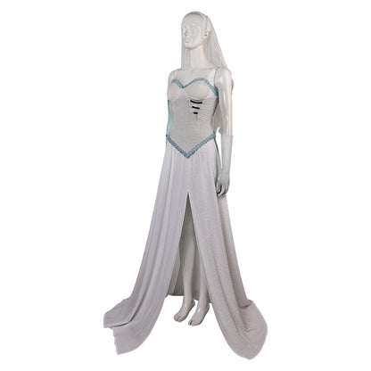 Emily Cosplay Costume Anime Movie Corpse Cosplay Bride Roleplay Skirt Jacket Veil Halloween Carnival Party Fantasia Dress Suit