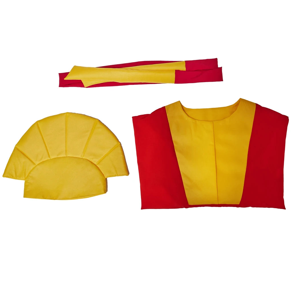 Emperor Kuzco Cosplay Costume King Costume Outfits with Hat Belt Halloween Carnival Party Suit King To Hinny Costume Uniform