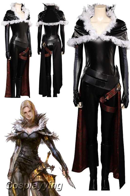 FF16 Benedikta Cosplay Fantasia Anime Game Final Fantasy XVI Costume Disguise Adult Women Female Halloween Carnival Party Cloth