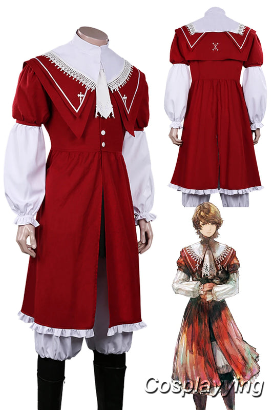 FF16 Joshua Rosfield Cosplay Fantasia Anime Game Final Fantasy XVI Costume Disguise Adult Men Fancy Male Halloween Party Clothes