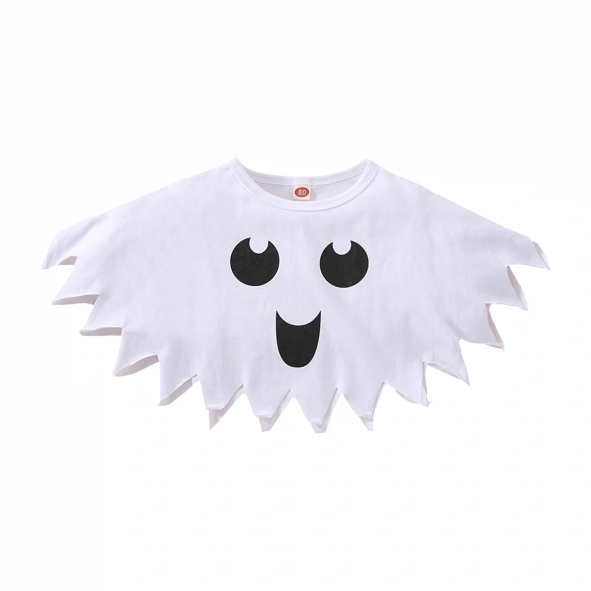 0-24M Infant Baby Girls Boys Cloak Outwear Halloween Plaid/ Ghost/ Skeleton Print Irregular Cape