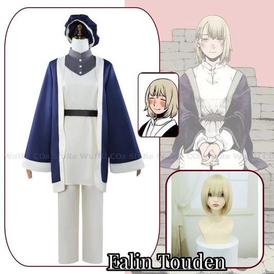 Falin Cosplay Touden Anime Caricature Delicious in Dungeon Cosplay Costume Falin Wig Uniform Women Men Cosplay Halloween Party