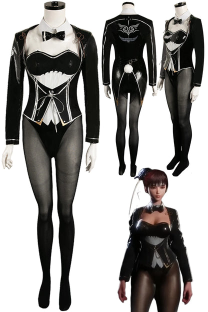 Fantasia Eve Cosplay Bunny Girl Anime Game Stellar Blade Sexy Disfraz Costume Women Fantasy Halloween Carnival Party Clothes