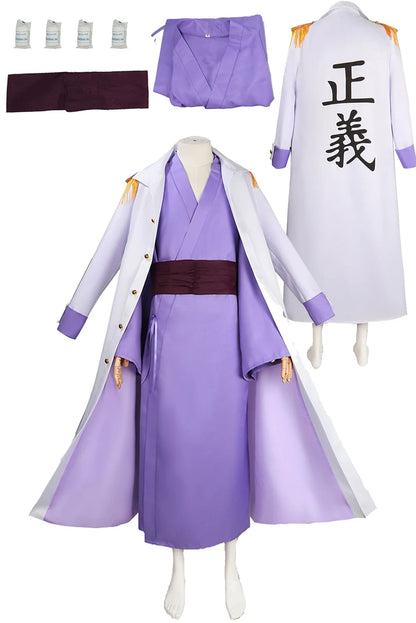 Fantasia Issho Cosplay Robe Cape Clothing Anime Pirate Disfraz Costume Adult Men Roleplay Male Halloween Carnival Party Clothes