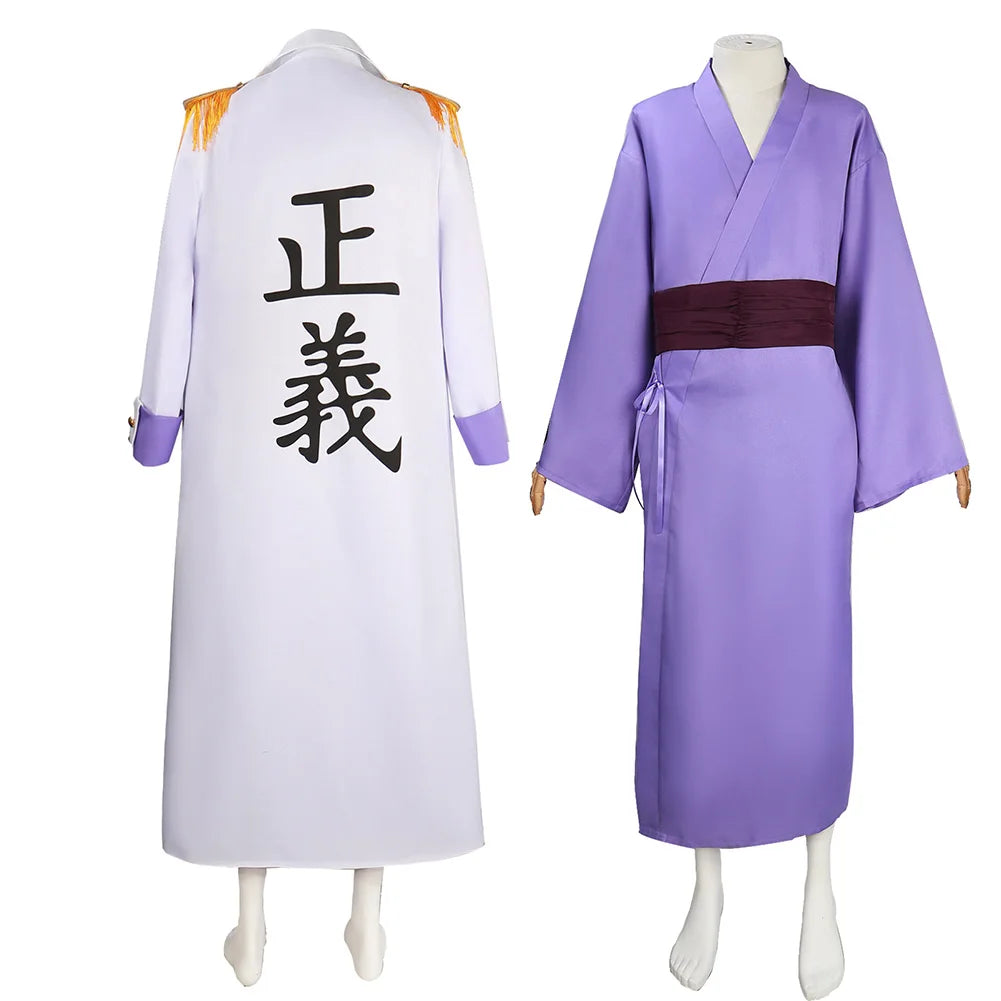 Fantasia Issho Cosplay Robe Cape Clothing Anime Pirate Disfraz Costume Adult Men Roleplay Male Halloween Carnival Party Clothes