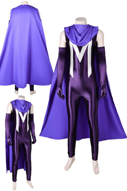 Fantasia Magneto Cosplay Cloak Cartoon Anime X Super Villain Disfraz Costume Adult Men Fantasy Halloween Carnival Party Clothes