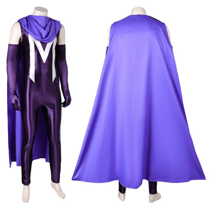 Fantasia Magneto Cosplay Cloak Cartoon Anime X Super Villain Disfraz Costume Adult Men Fantasy Halloween Carnival Party Clothes