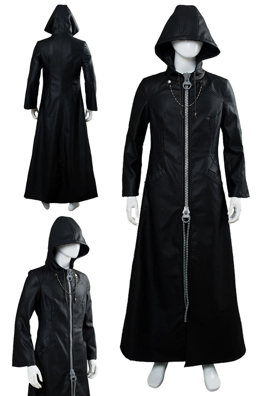 Fantasia Organization XIII Office Cosplay Coat Anime Game King Of Heart Disfraz Costume Men Halloween Carnival Party Clothes