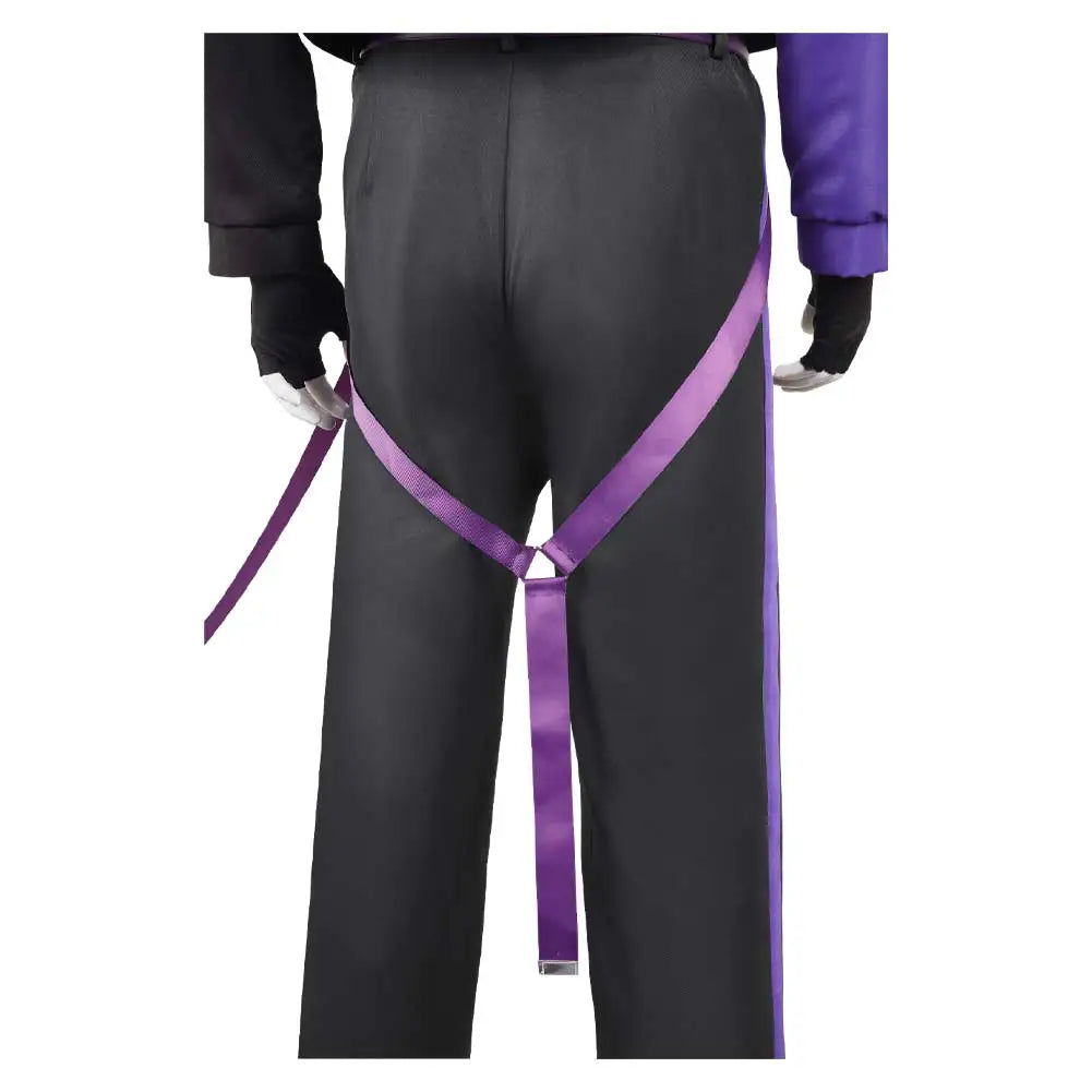 Fantasia Soshiro Hoshina Cosplay Purple Suits Anime Kaiju Cosplay 8 Disfraz Costume Men Fantasy Halloween Carnival Party Clothes