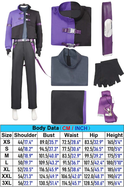 Fantasia Soshiro Hoshina Cosplay Purple Suits Anime Kaiju Cosplay 8 Disfraz Costume Men Fantasy Halloween Carnival Party Clothes